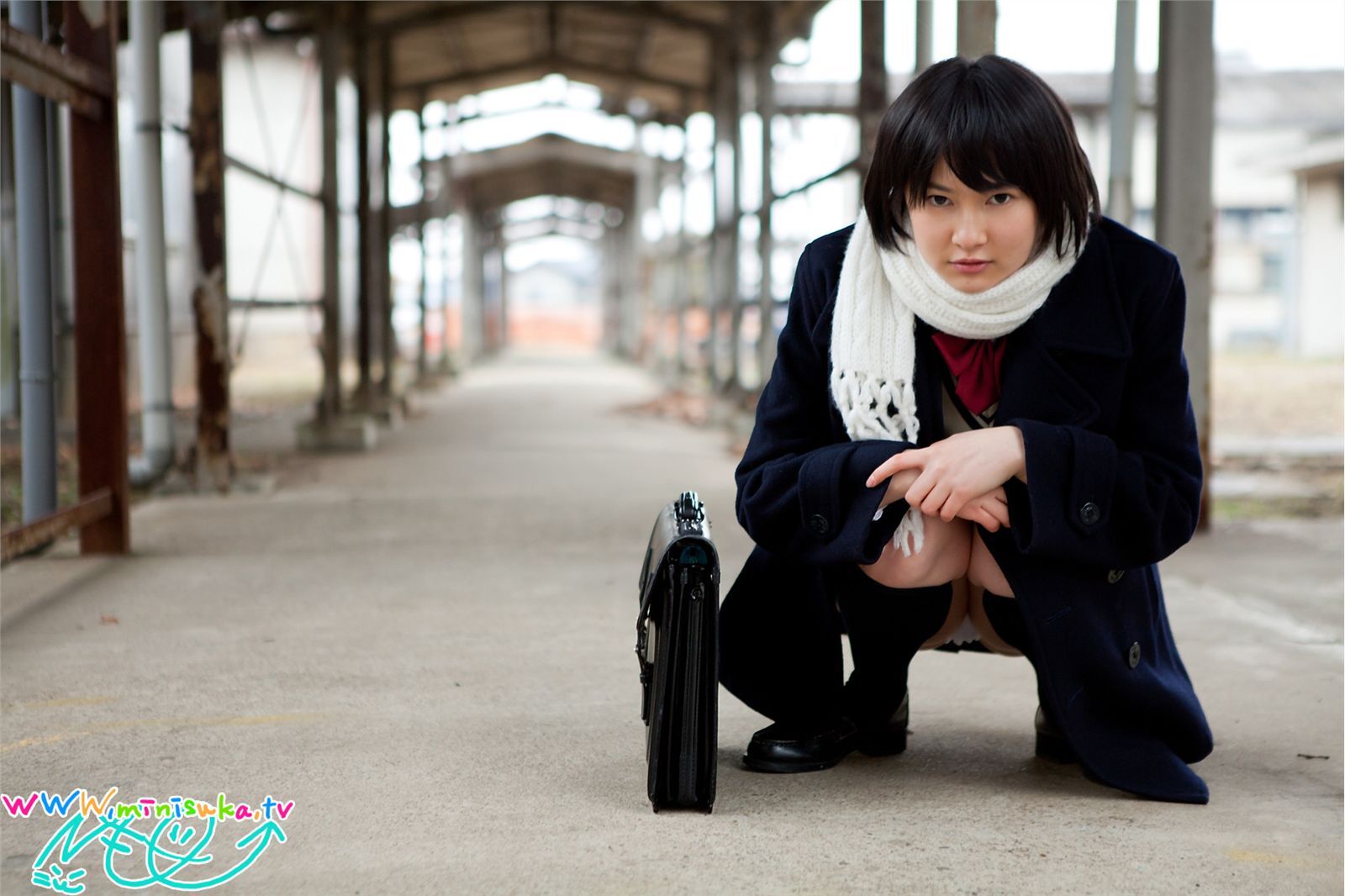 美栀奈绪 Nao Misaki [Minisuka.tv]现役女子高生 2012.03.29